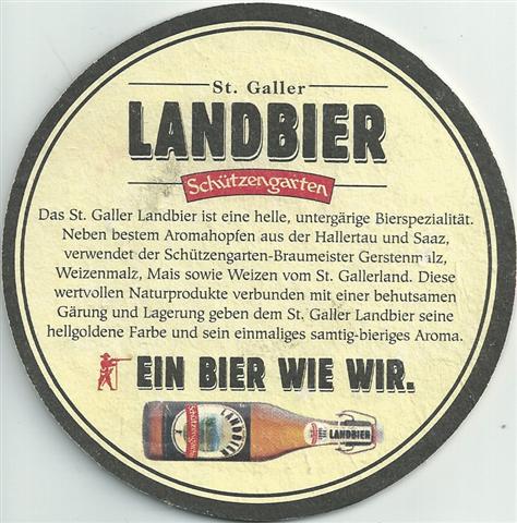 sankt gallen sg-ch schtzen land 1a (rund200-ein bier wie wir)